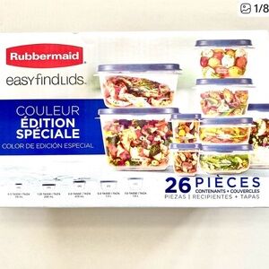 Rubbermaid Food Storage Set